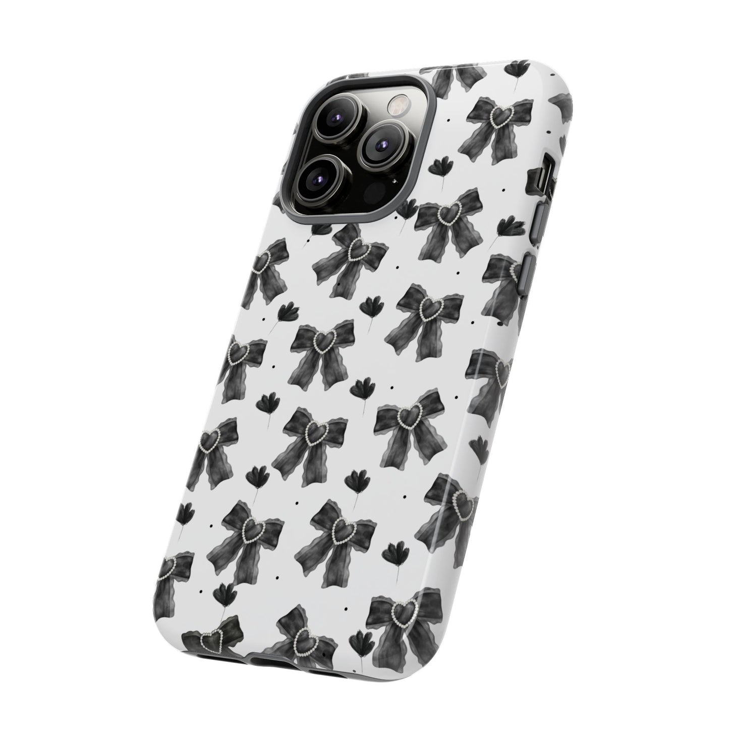Midnight Bows Phone Case