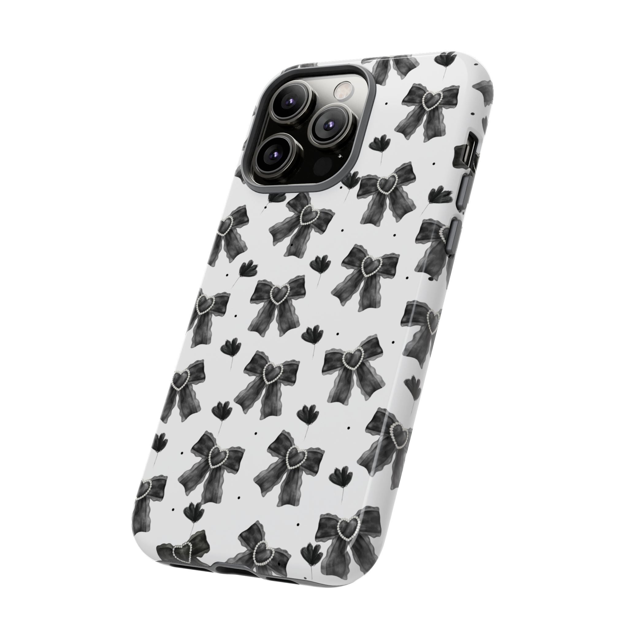 Midnight Bows Phone Case