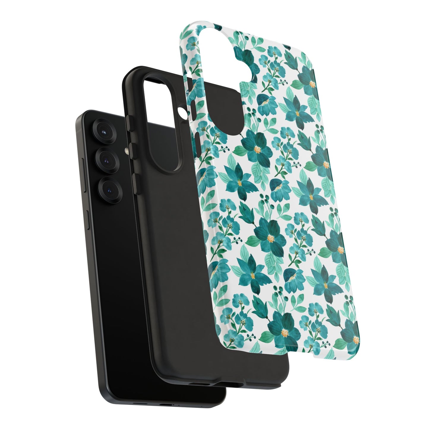 Emerald Blooms Phone Case