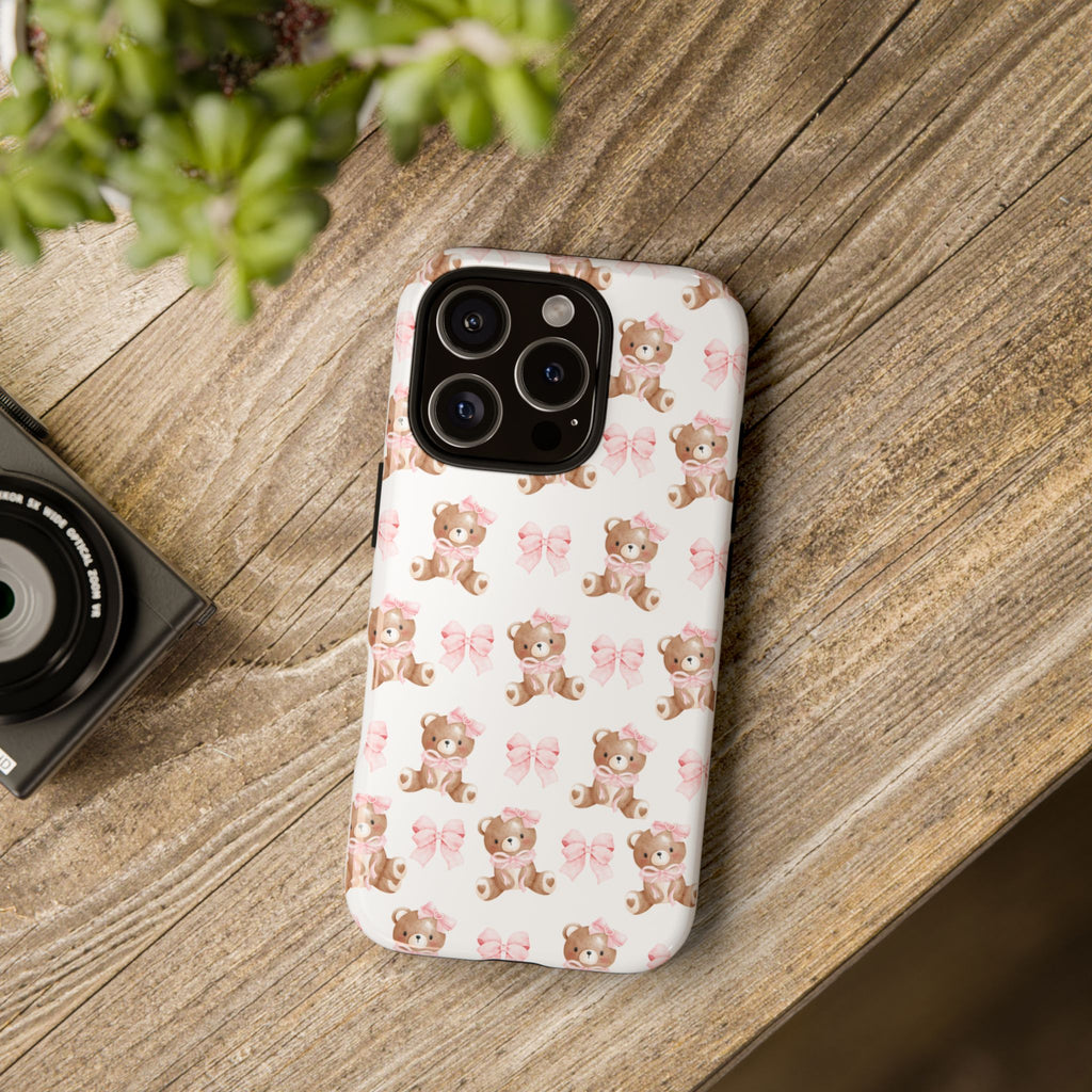 Pink Teddy Phone Case