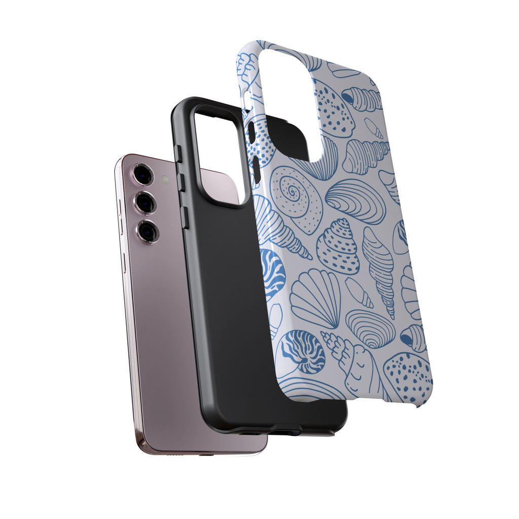 Coastal Blue Shells Phone Case