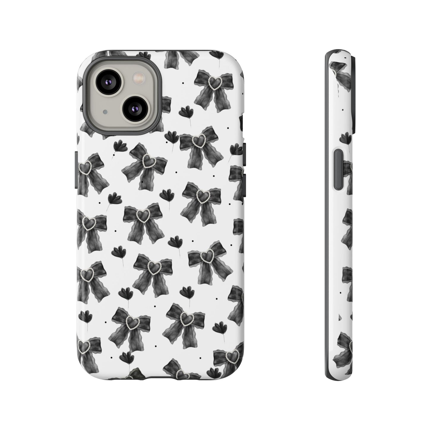 Midnight Bows Phone Case