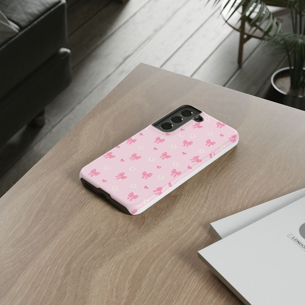 Blushing Bows Phone Case