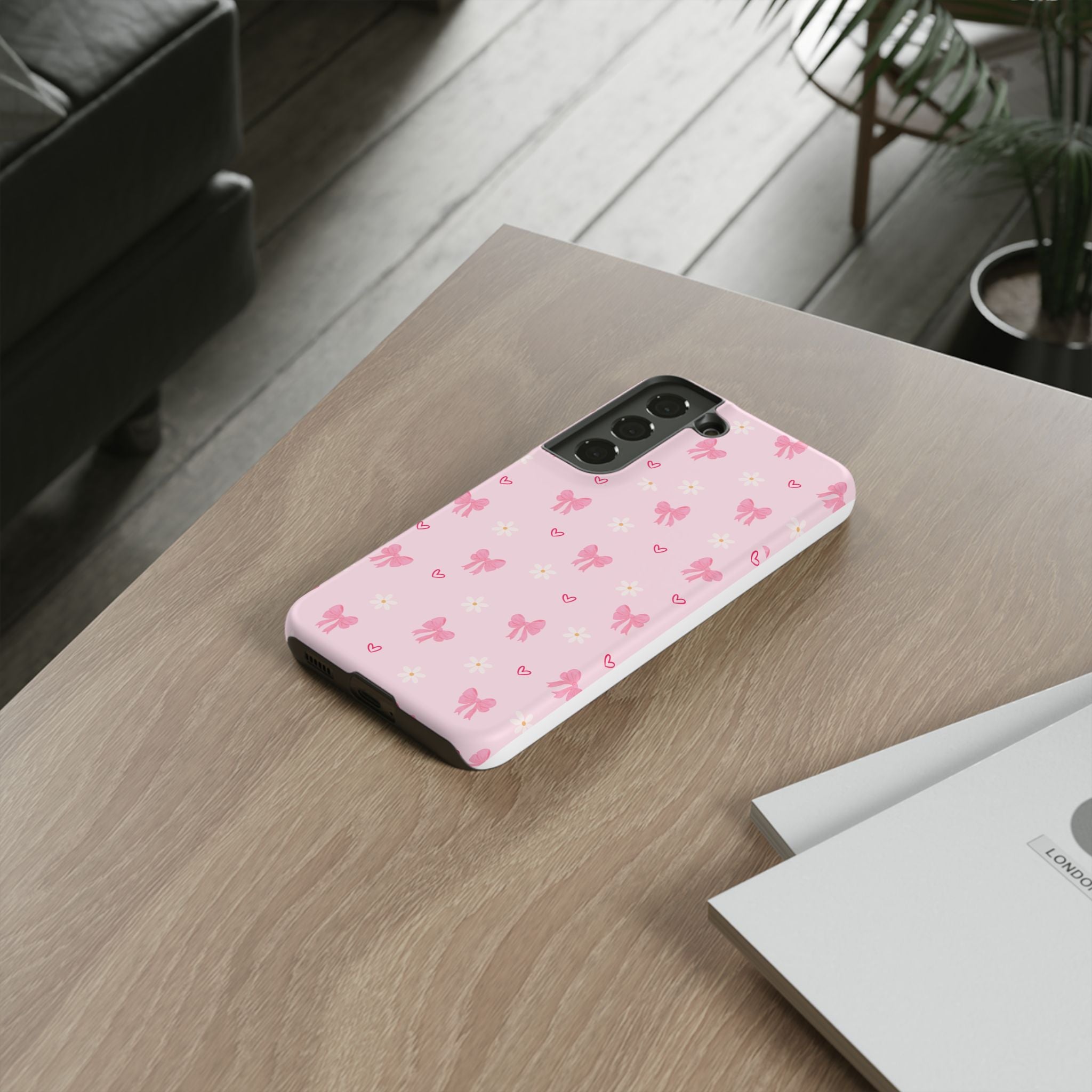 Blushing Bows Phone Case