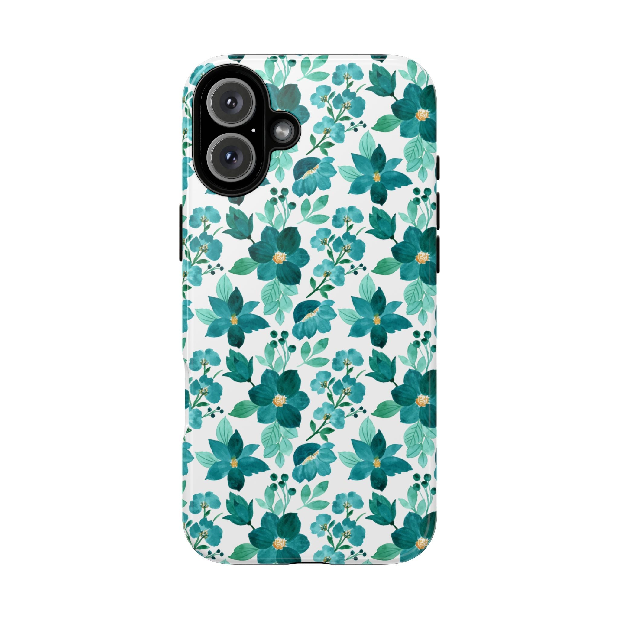 Emerald Blooms Phone Case