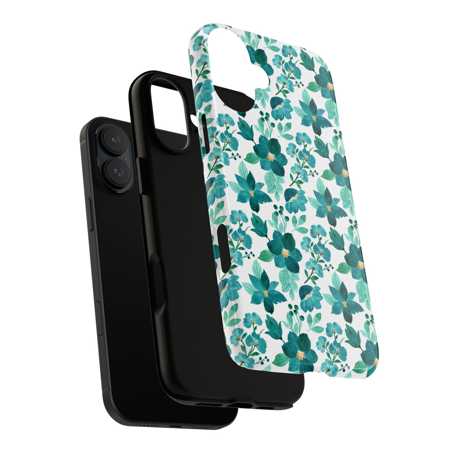 Emerald Blooms Phone Case