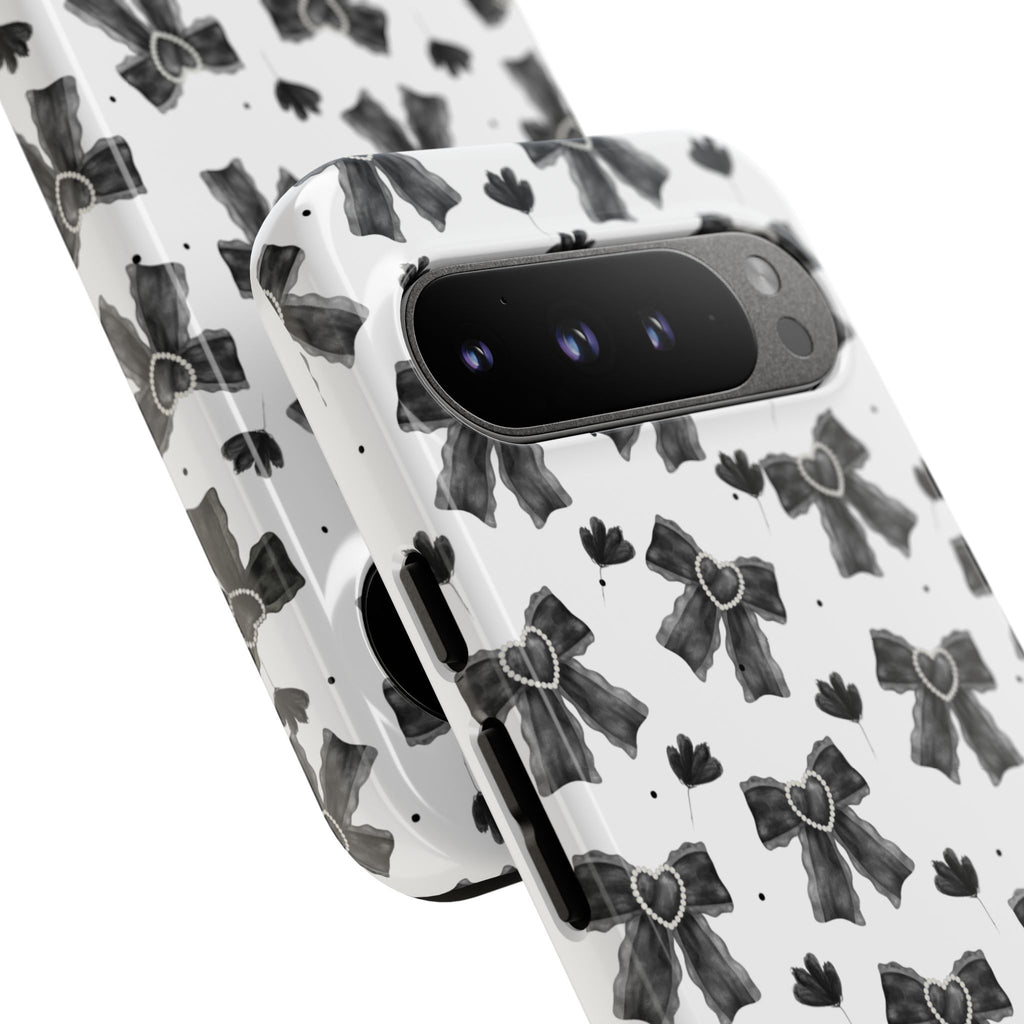 Midnight Bows Phone Case