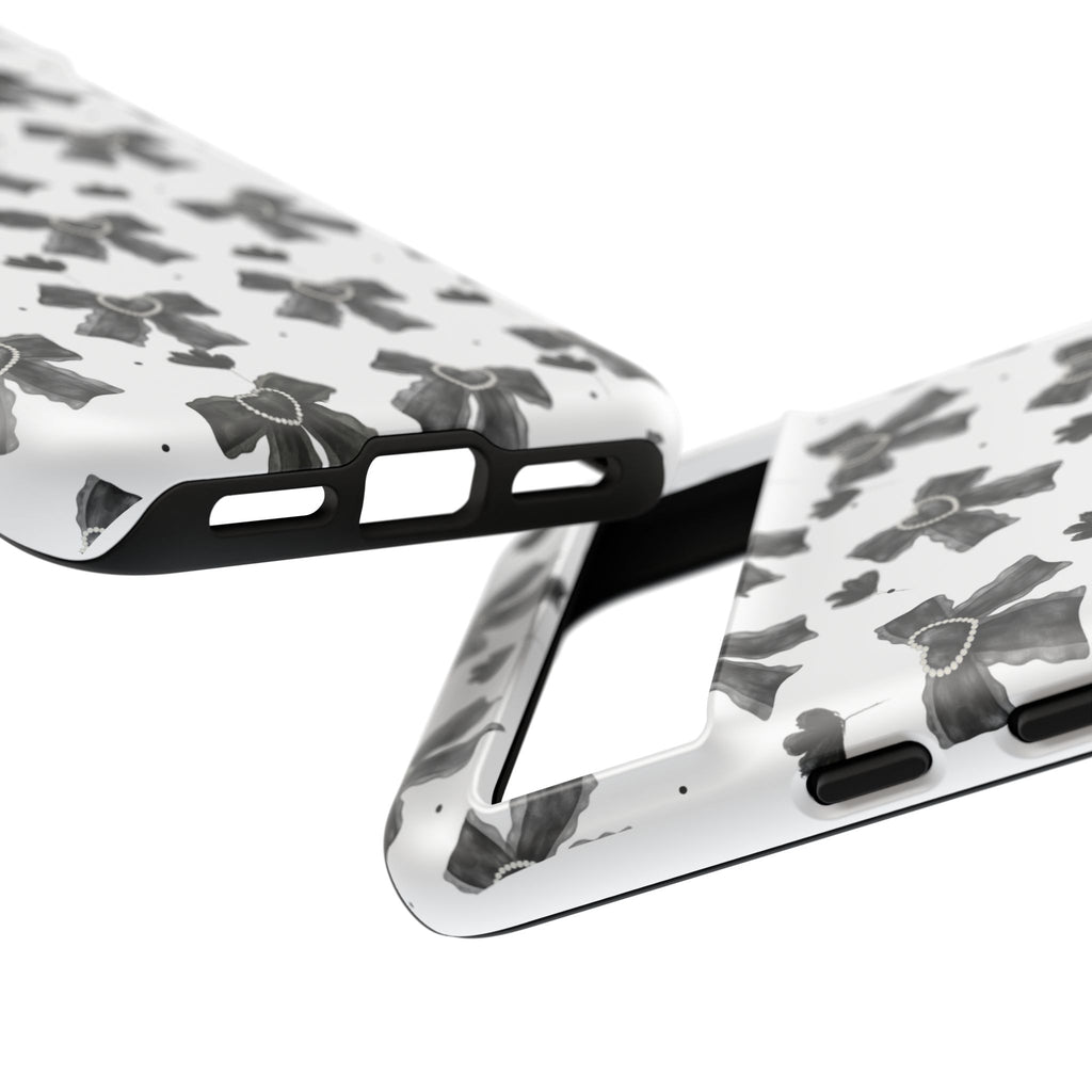 Midnight Bows Phone Case
