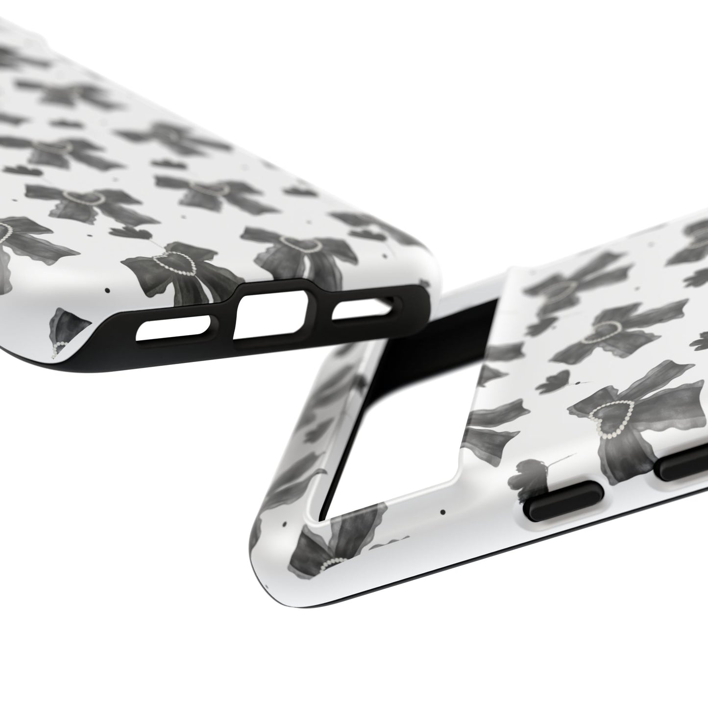 Midnight Bows Phone Case