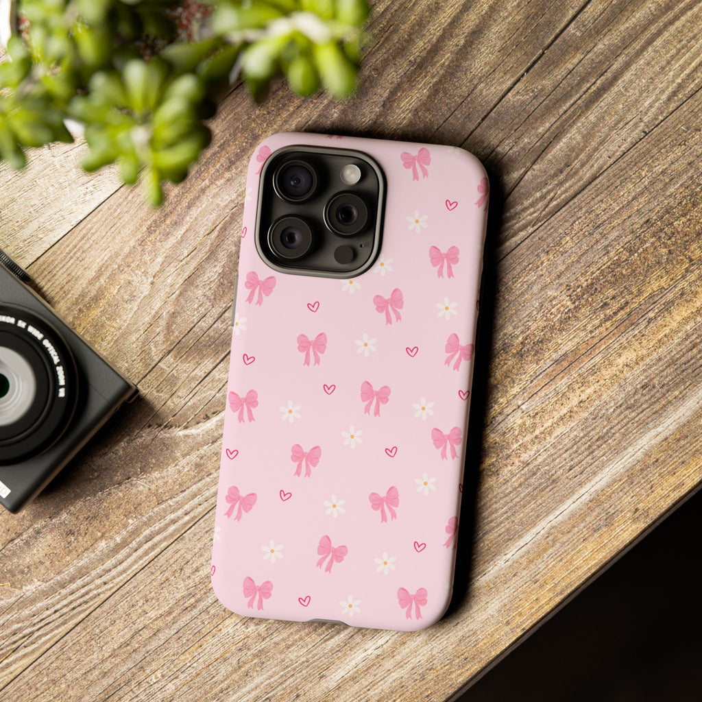 Blushing Bows Phone Case