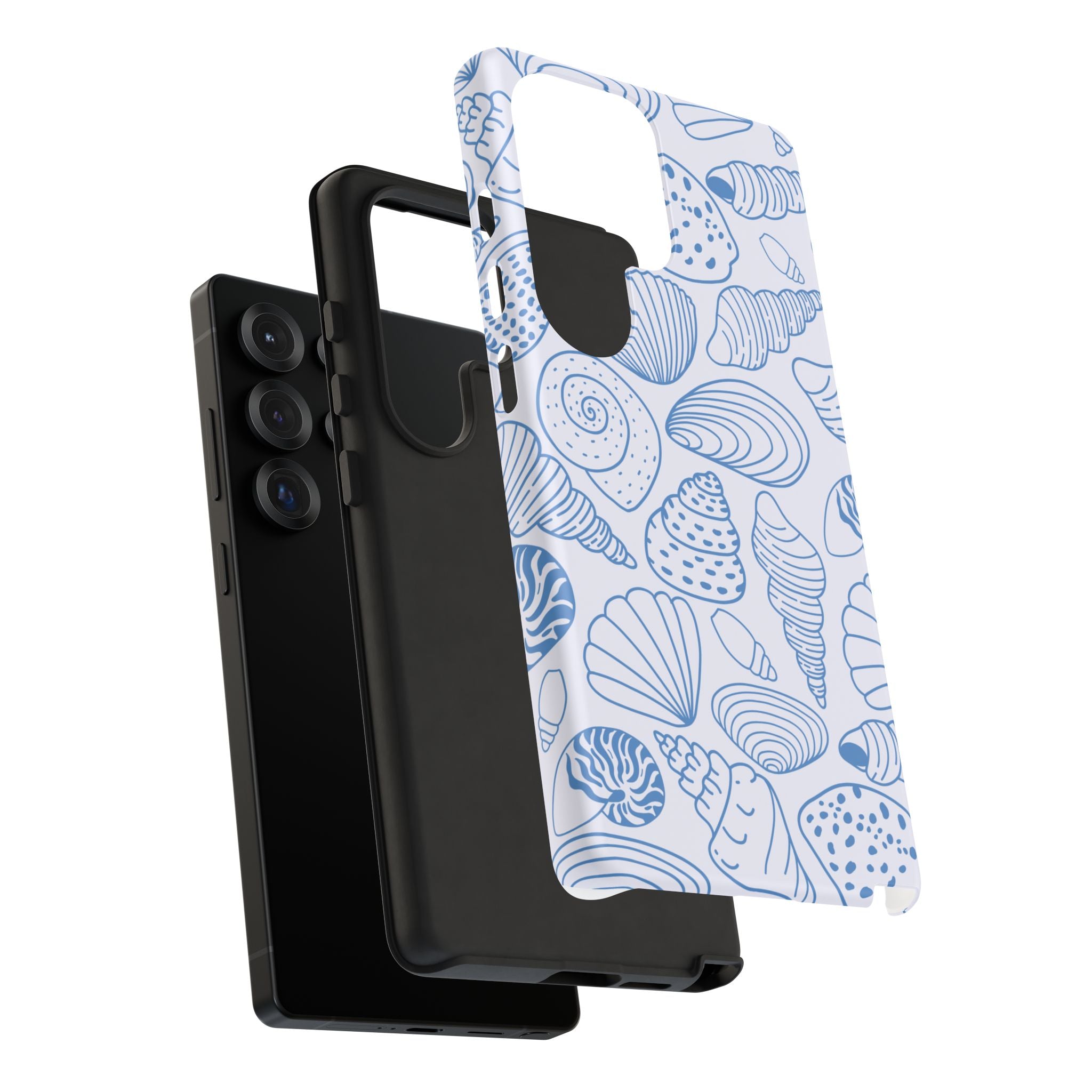 Coastal Blue Shells Phone Case