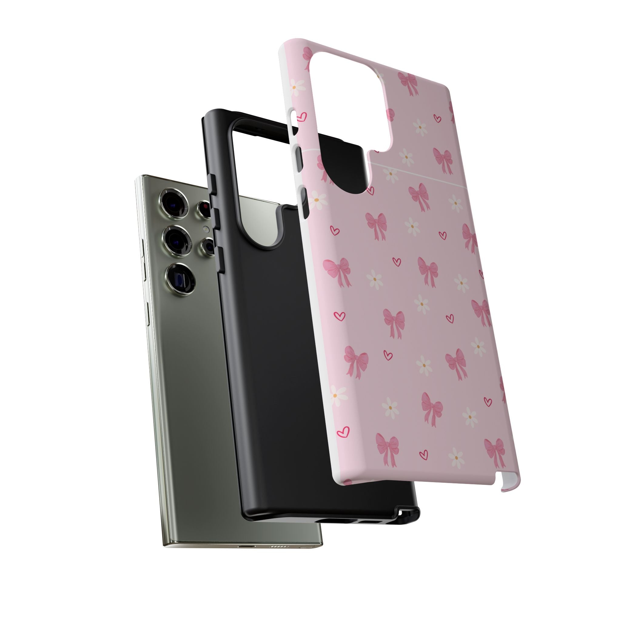 Blushing Bows Phone Case
