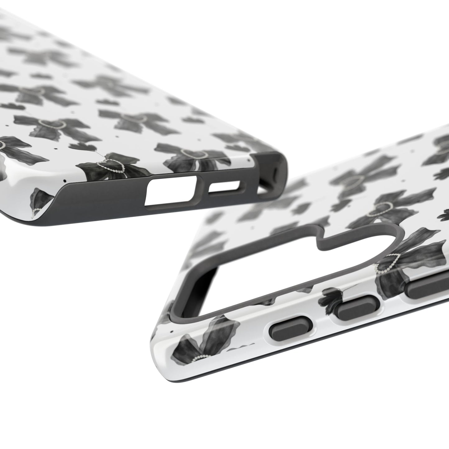 Midnight Bows Phone Case