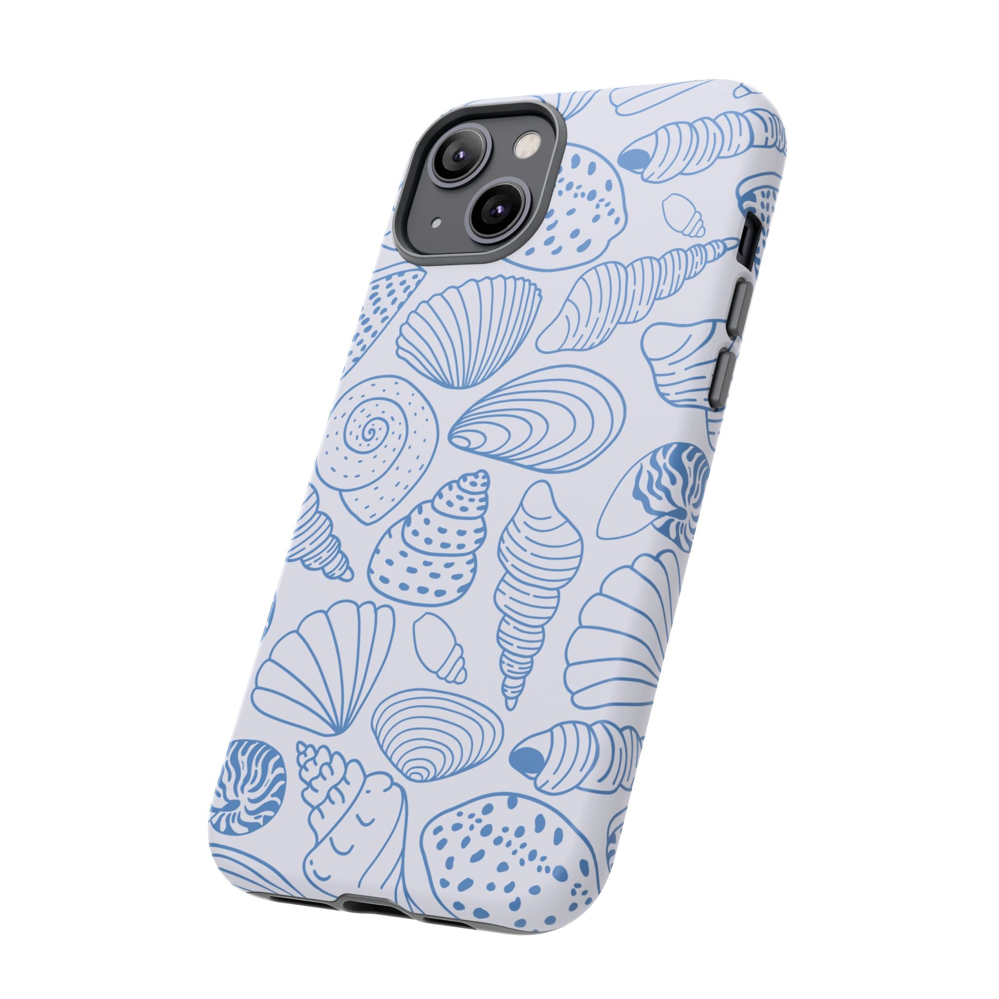 Coastal Blue Shells Phone Case