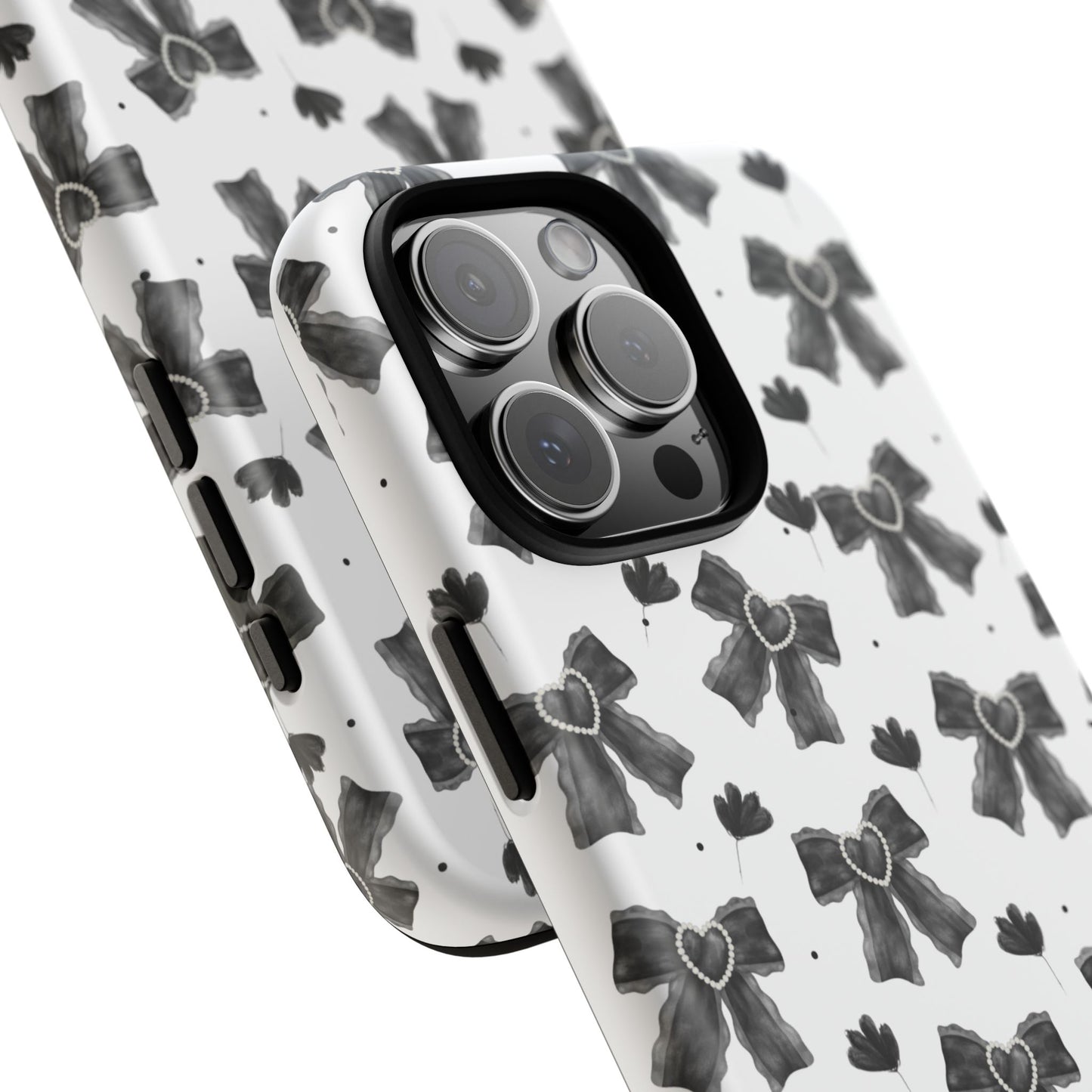 Midnight Bows Phone Case