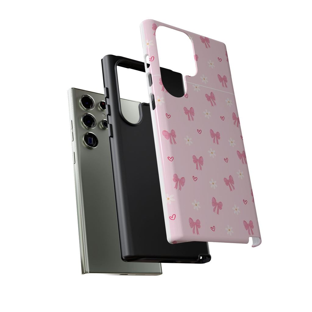 Blushing Bows Phone Case