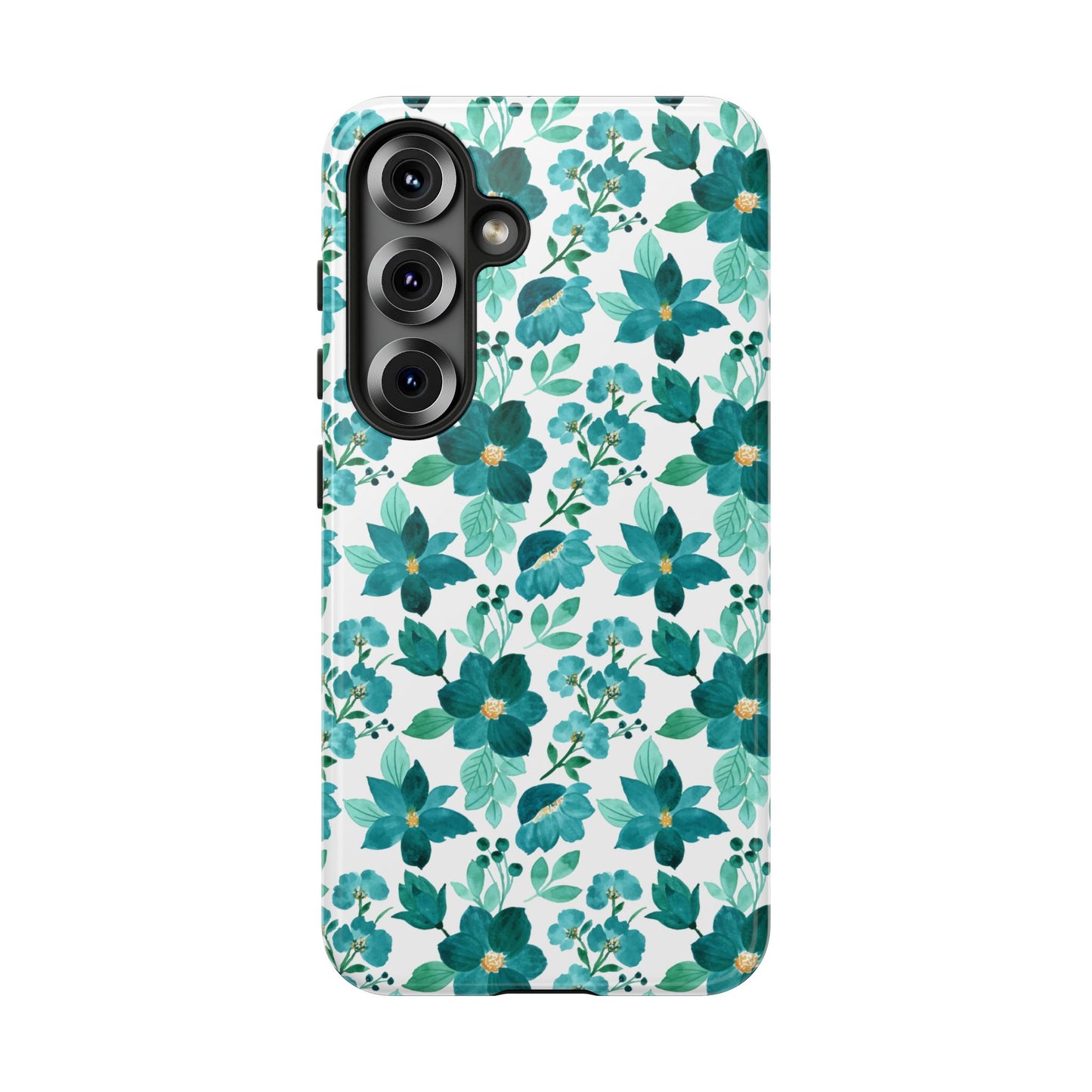 Emerald Blooms Phone Case