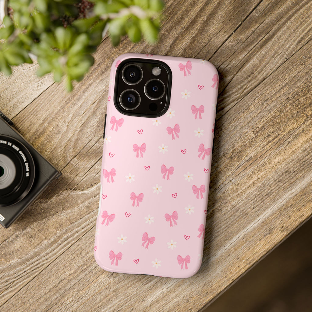 Blushing Bows Phone Case