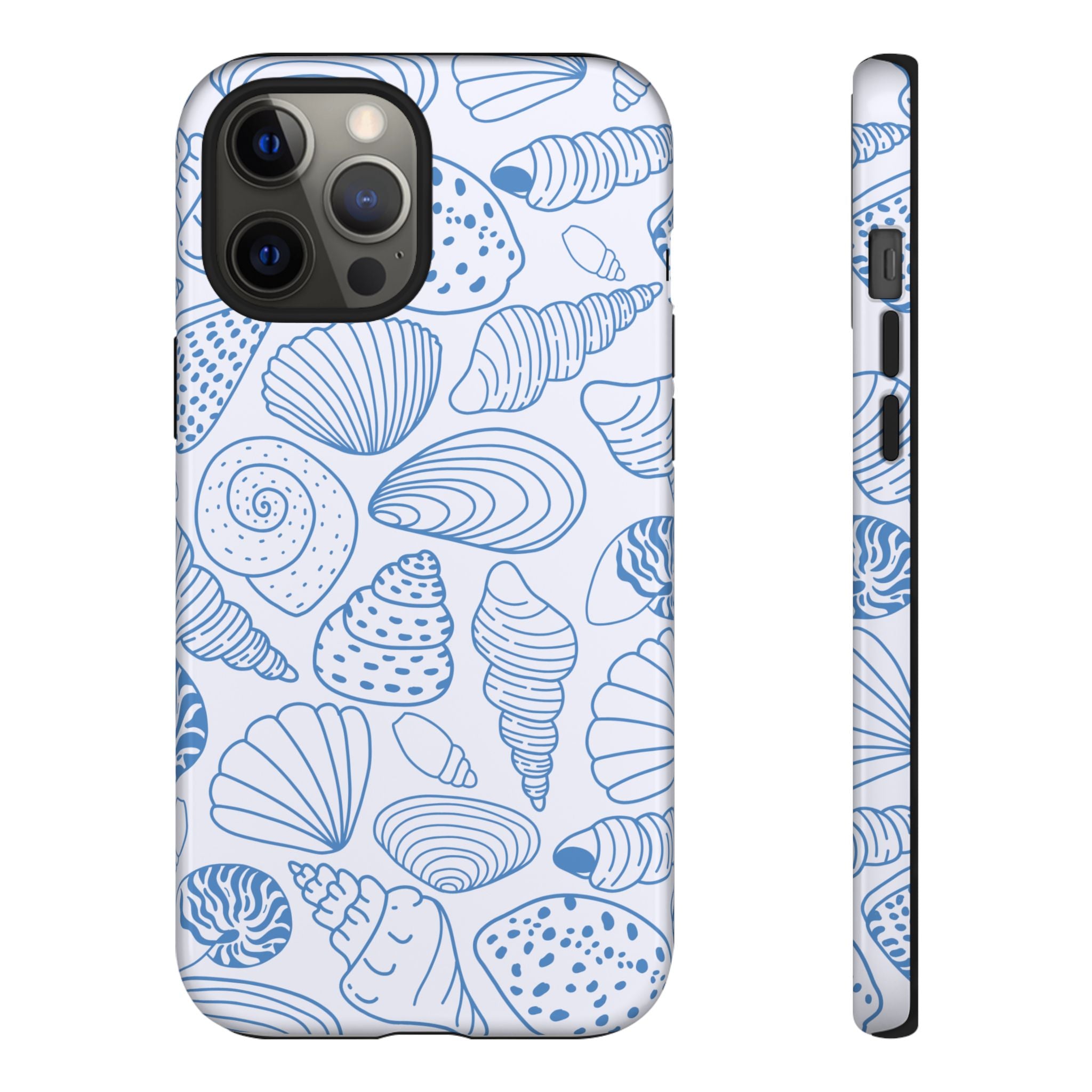 Coastal Blue Shells Phone Case