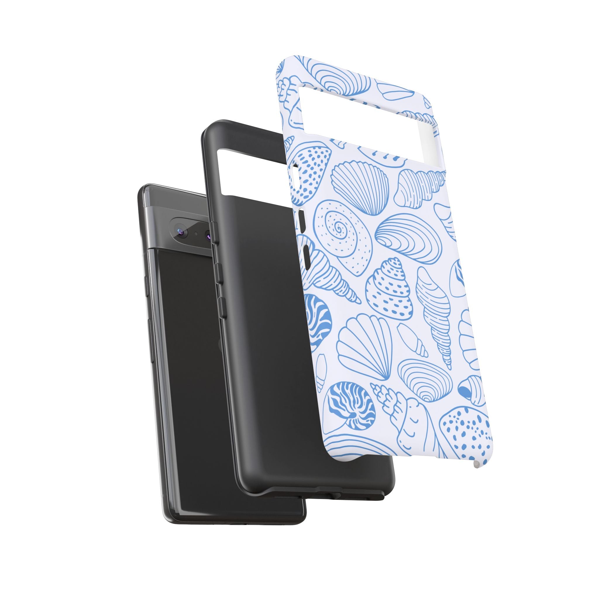 Coastal Blue Shells Phone Case