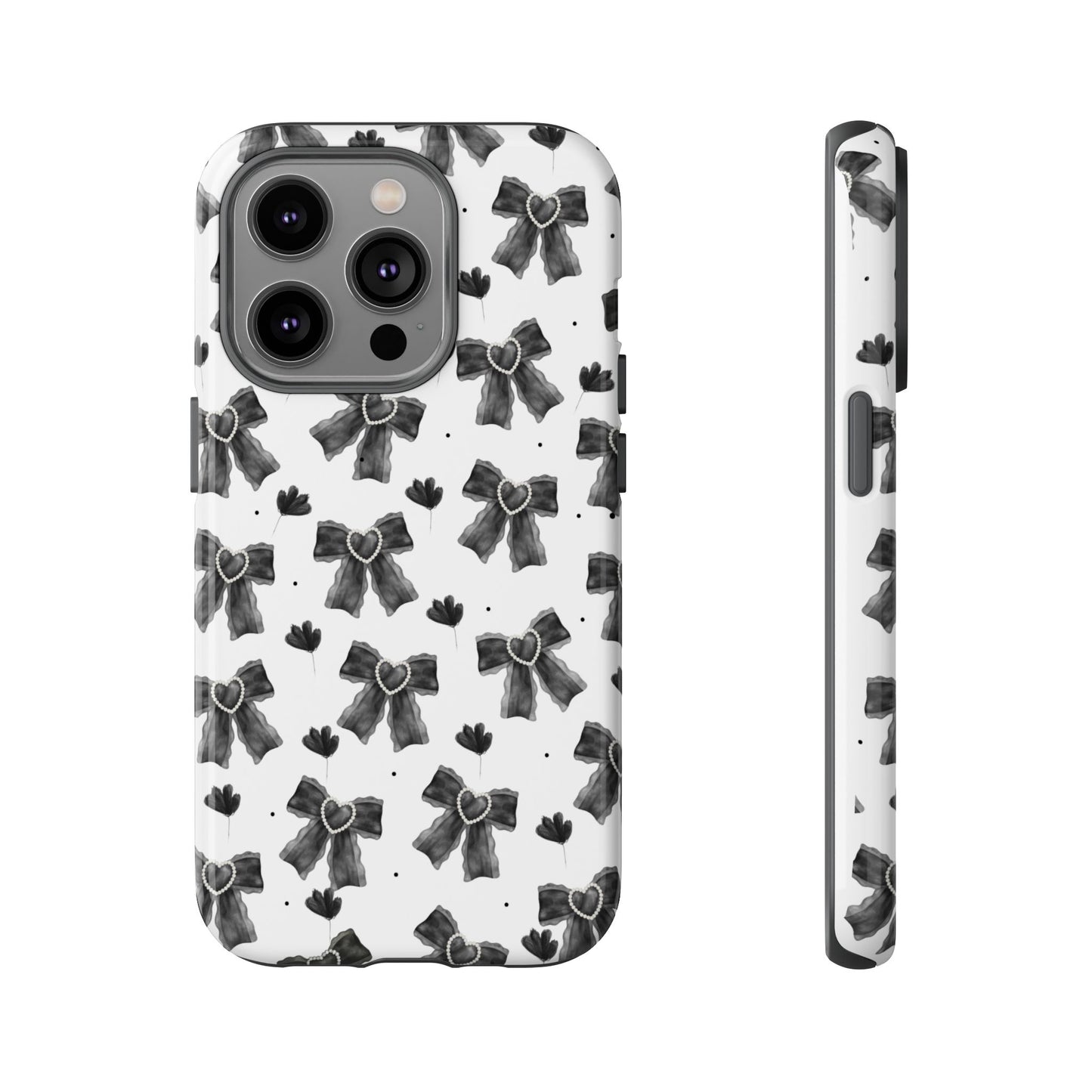 Midnight Bows Phone Case