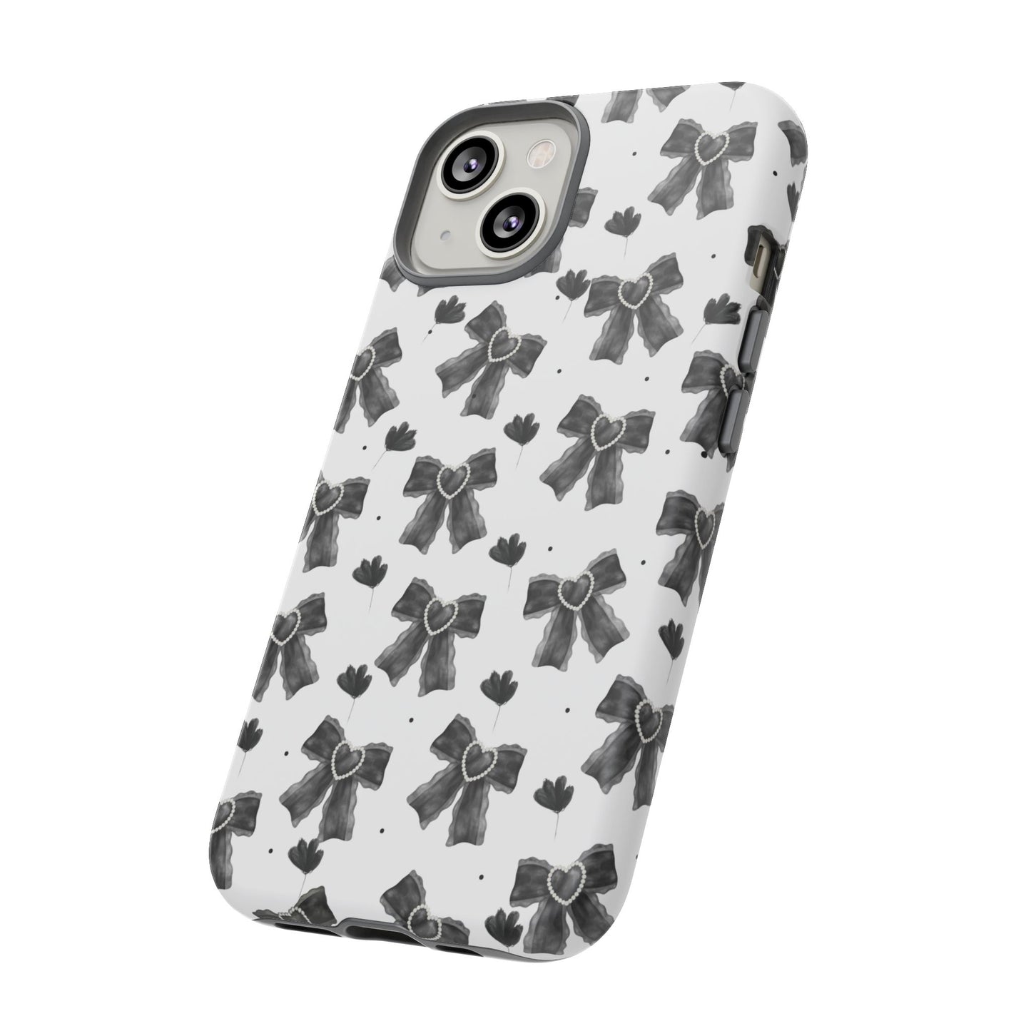Midnight Bows Phone Case