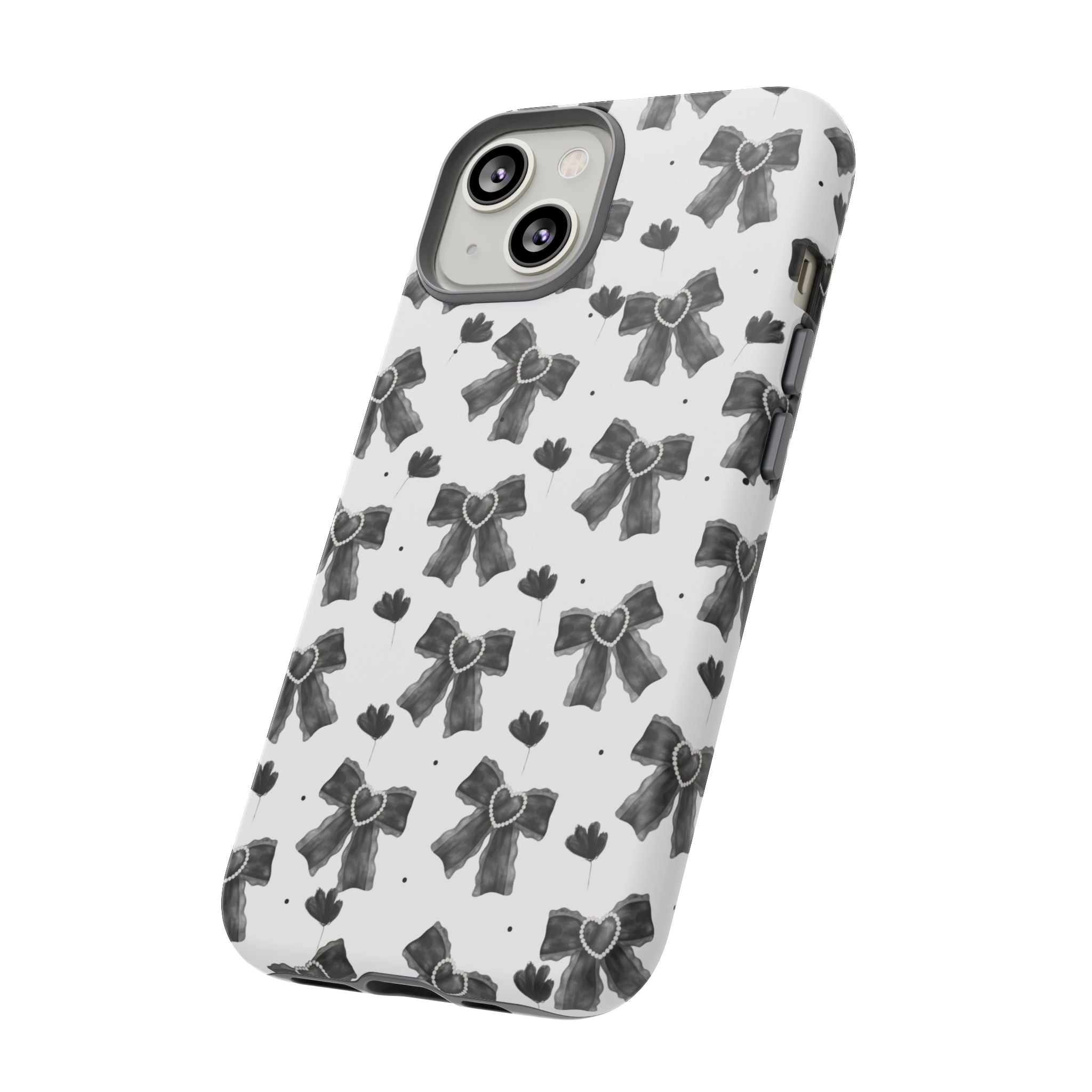 Midnight Bows Phone Case