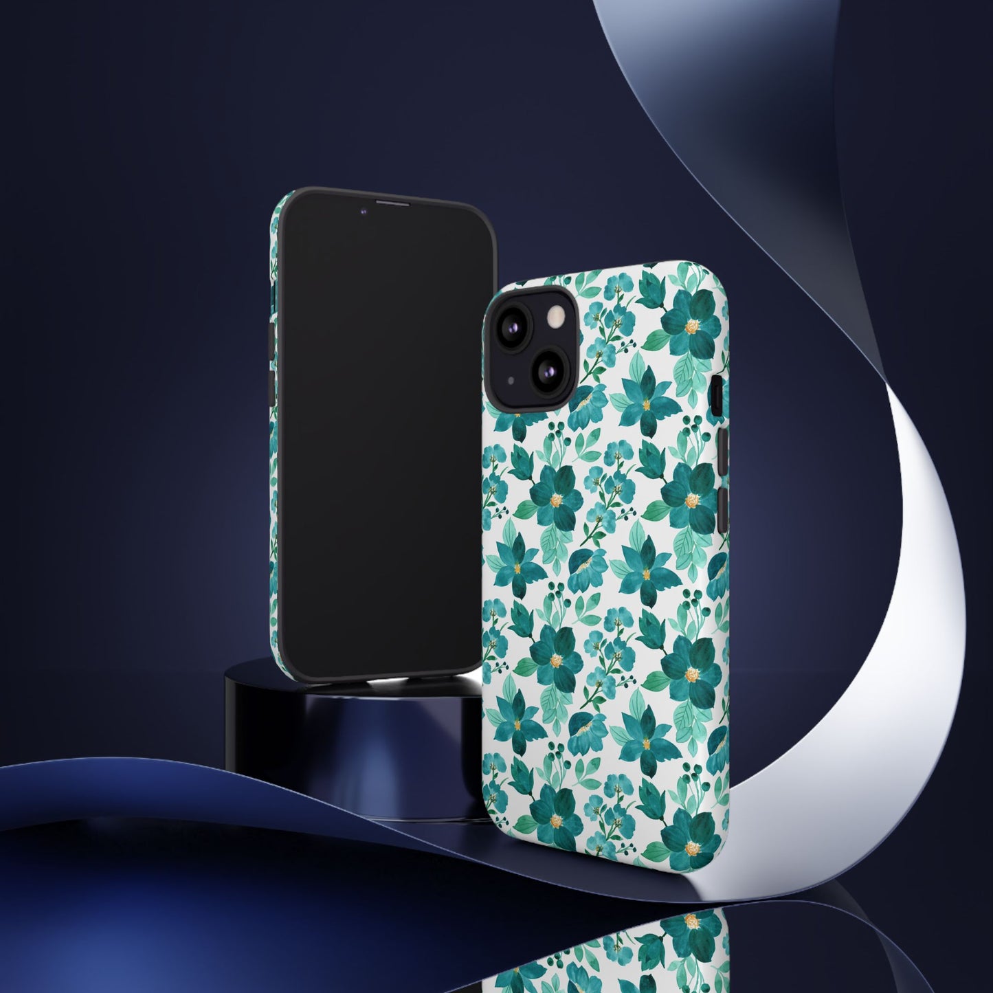 Emerald Blooms Phone Case