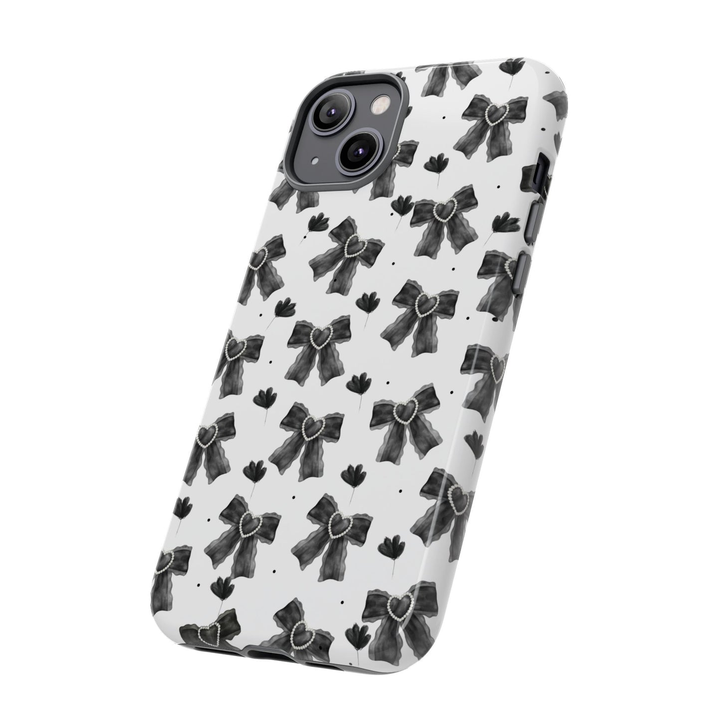 Midnight Bows Phone Case