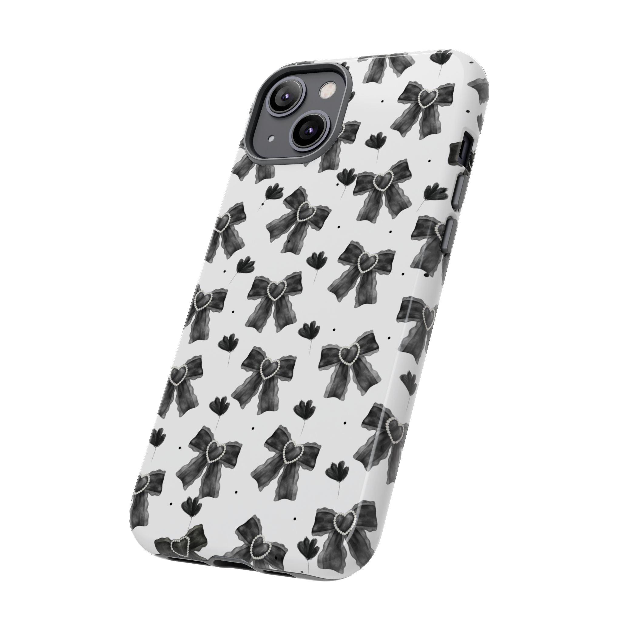Midnight Bows Phone Case