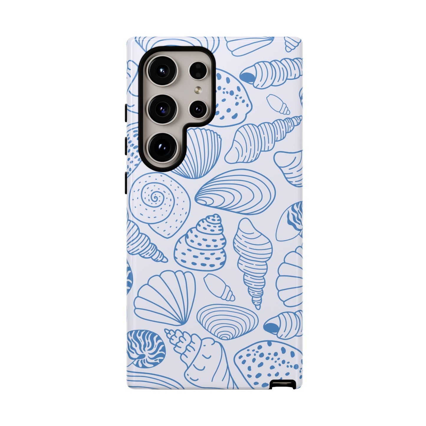 Coastal Blue Shells Phone Case