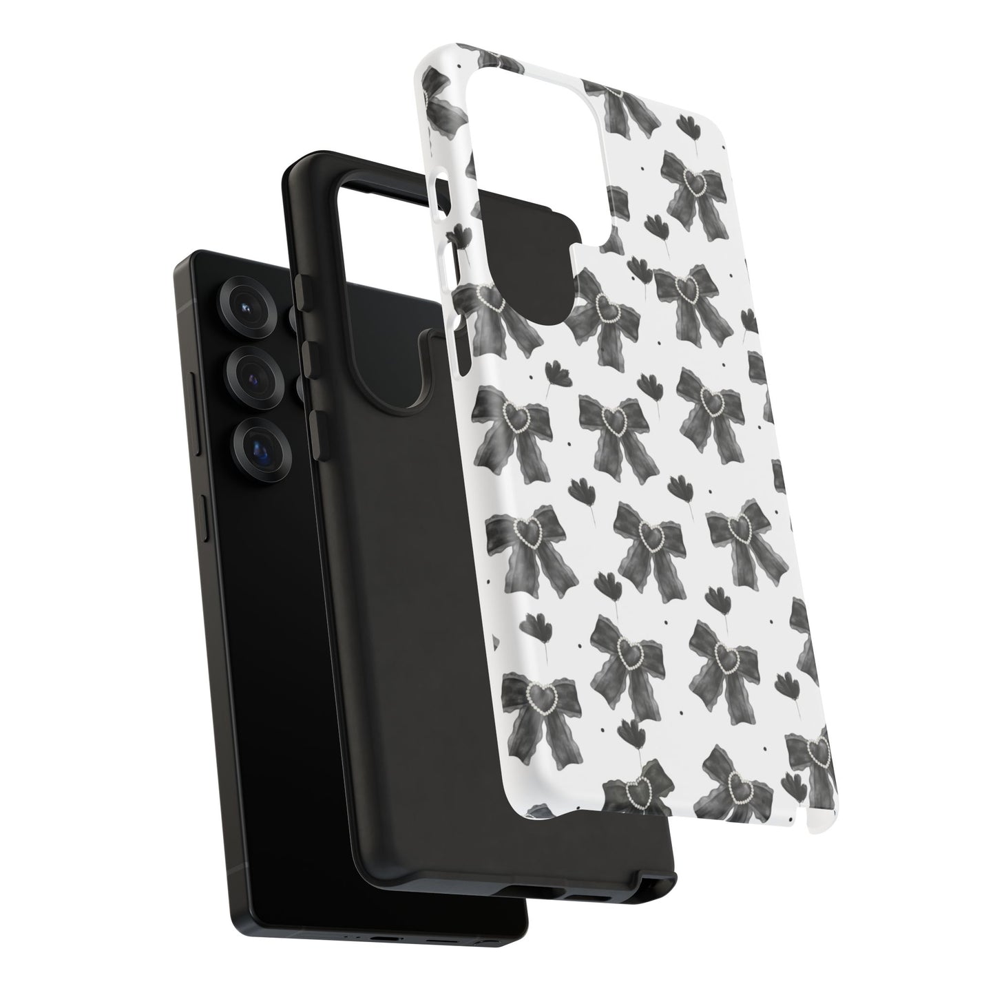 Midnight Bows Phone Case