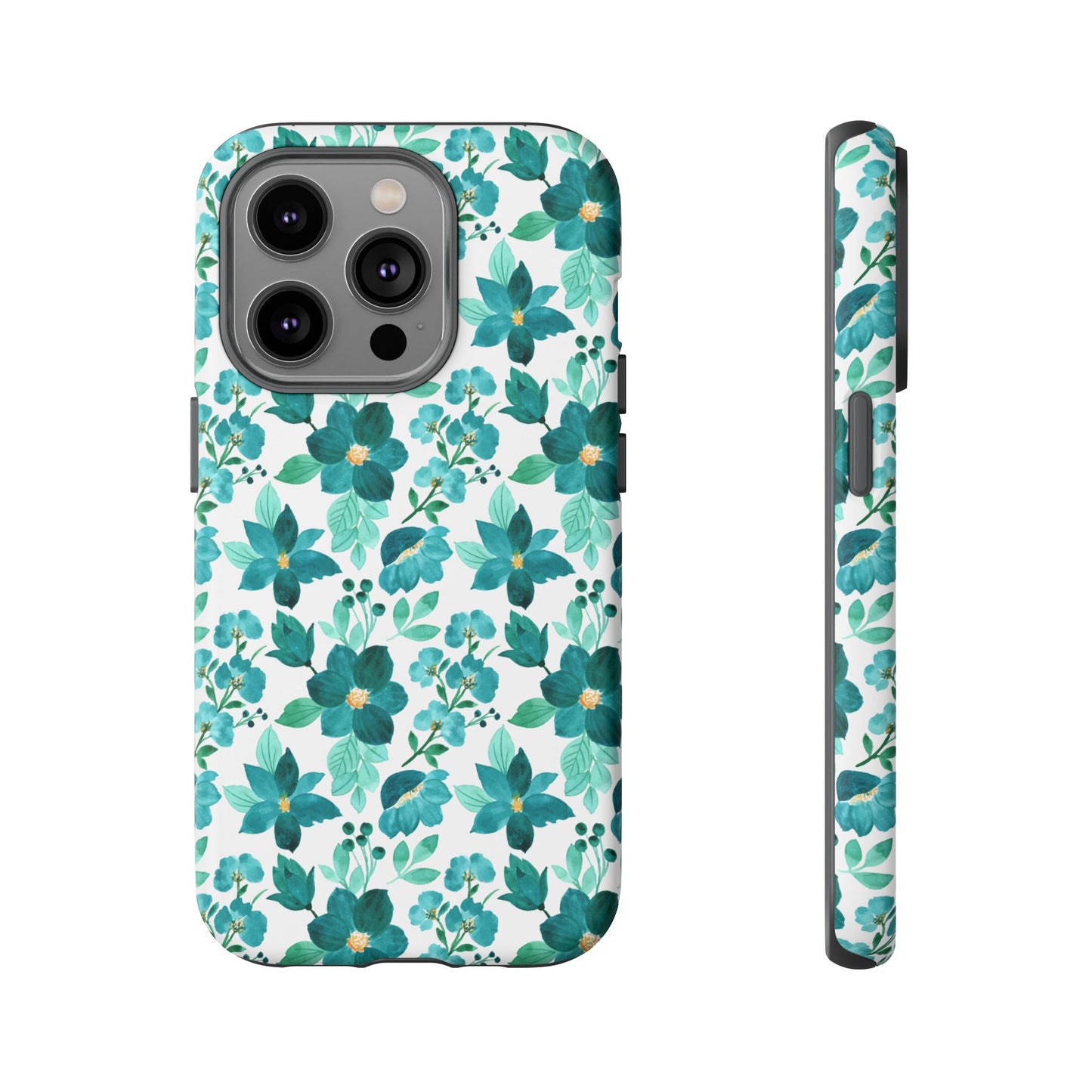 Emerald Blooms Phone Case